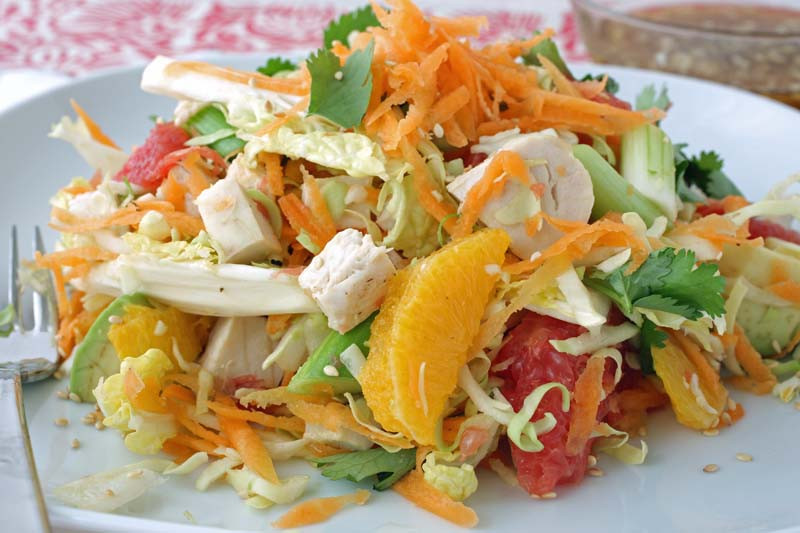 Asian Dinner Ideas
 Dinner Ideas Asian Chicken Salad Recipe with Citrus