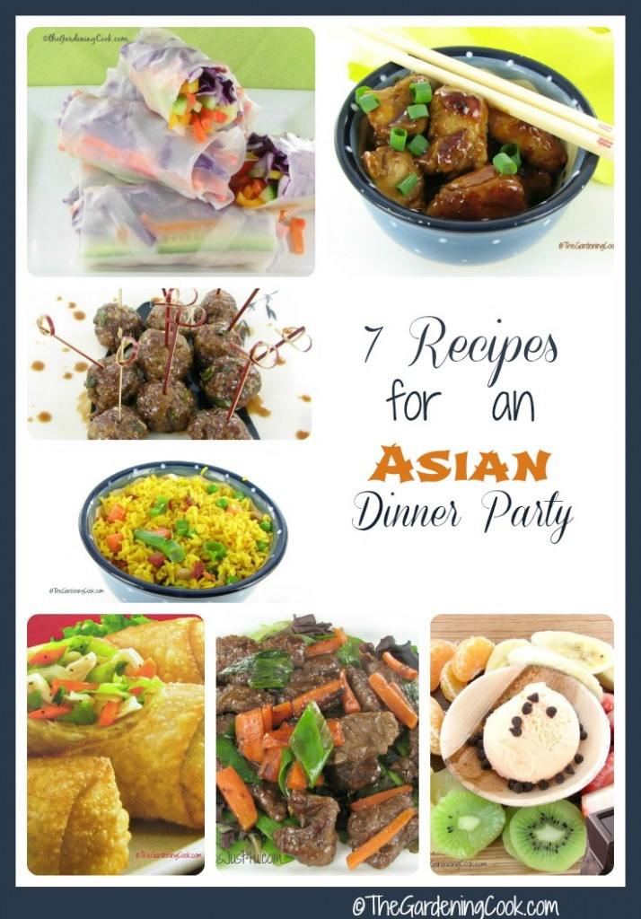 Asian Dinner Ideas
 7 Recipes for An Asian Dinner Party