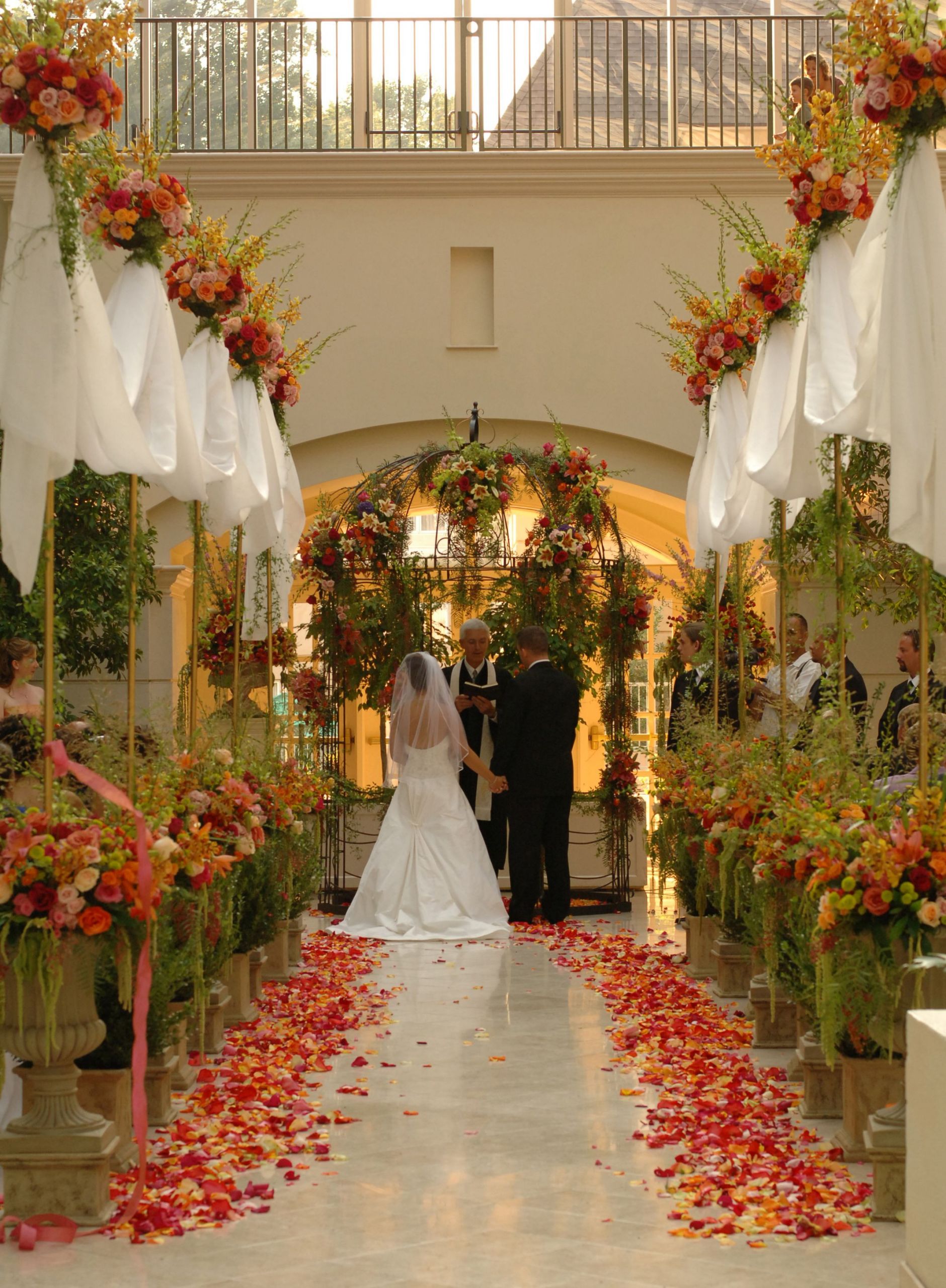 Atlanta Wedding Venues
 Intimate rustic wedding ceremony in the Chateau Elan