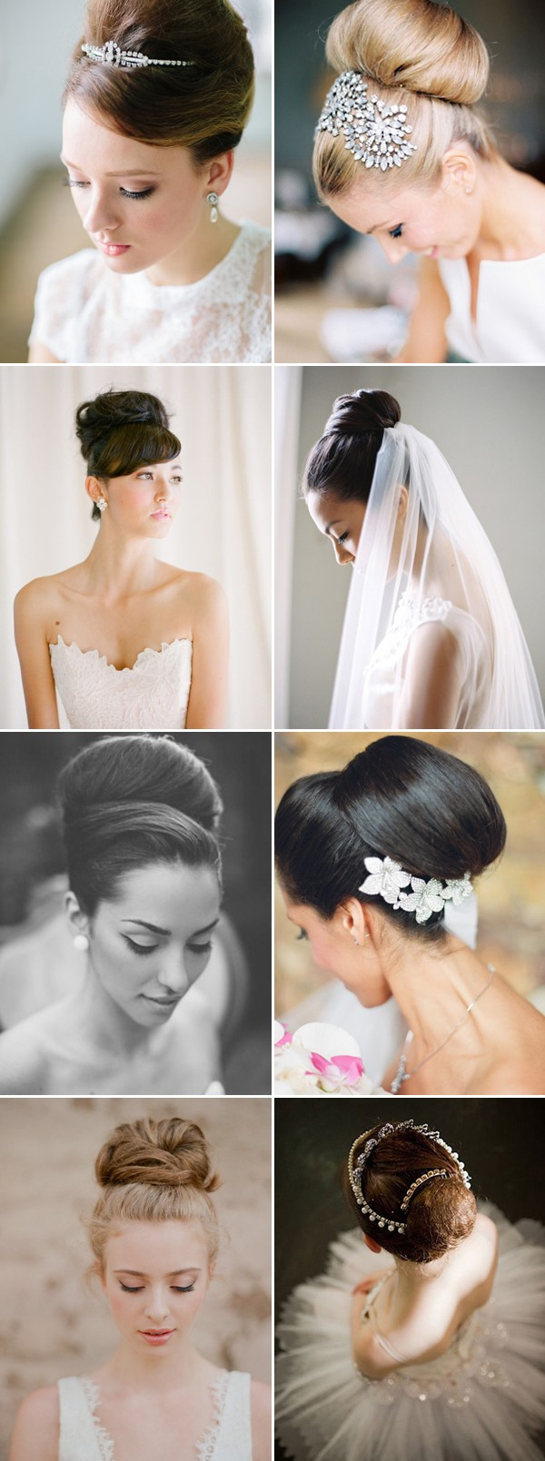 Audrey Hepburn Wedding Hairstyles
 250 Bridal Wedding Hairstyles for Long Hair That Will