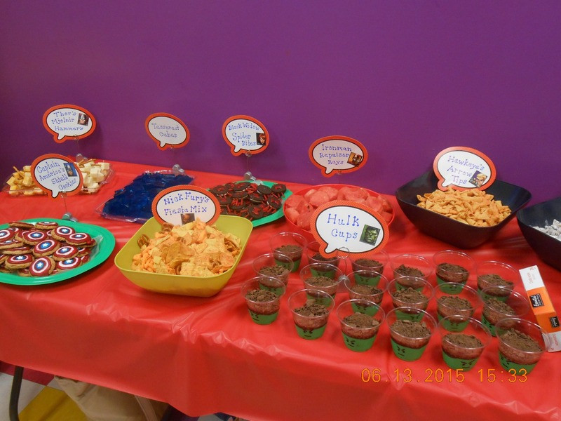 Avengers Party Food Ideas
 Avengers Themed Birthday Party Food Recipe by Denise