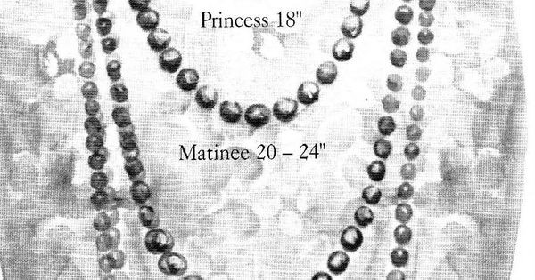 Average Necklace Length
 Necklace length guide for an average size 8 woman Keep