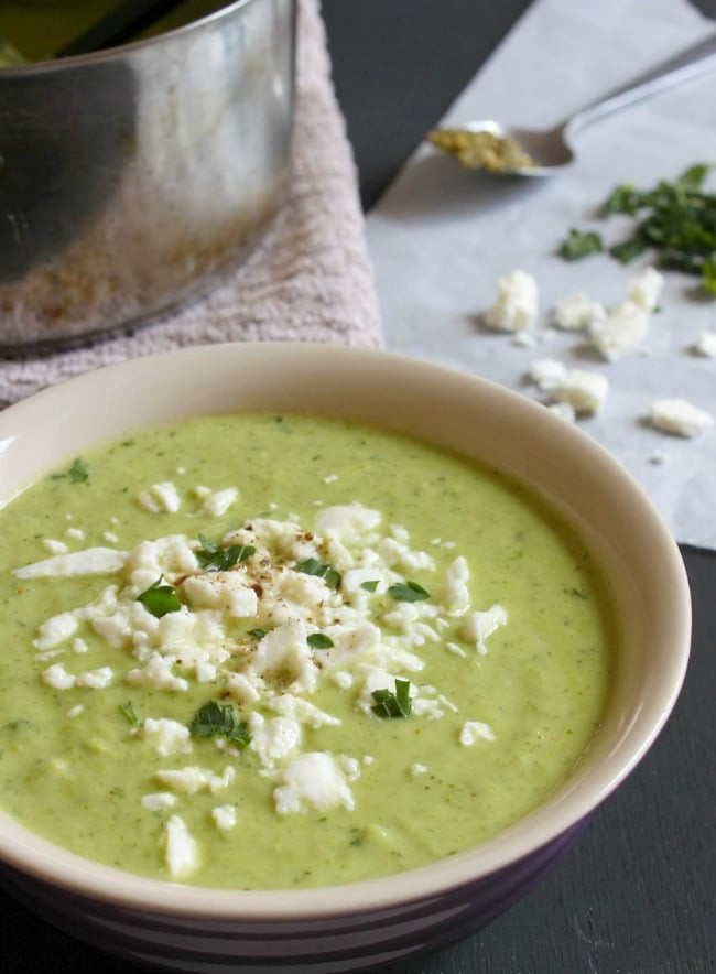 Avocado Soup Recipes
 Thai green curry spinach soup Amuse Your Bouche