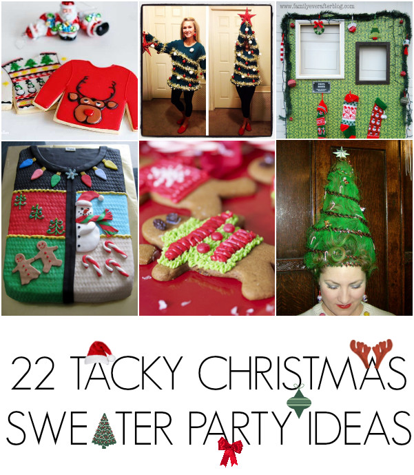 Awesome Christmas Party Ideas
 28 Ugly christmas sweater party ideas C R A F T