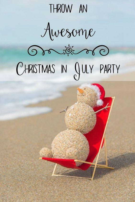 Awesome Christmas Party Ideas
 How to Throw an Awesome Christmas in July Party
