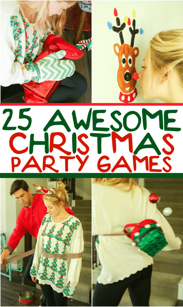 Awesome Christmas Party Ideas
 10 Awesome Minute to Win It Party Games Happiness is