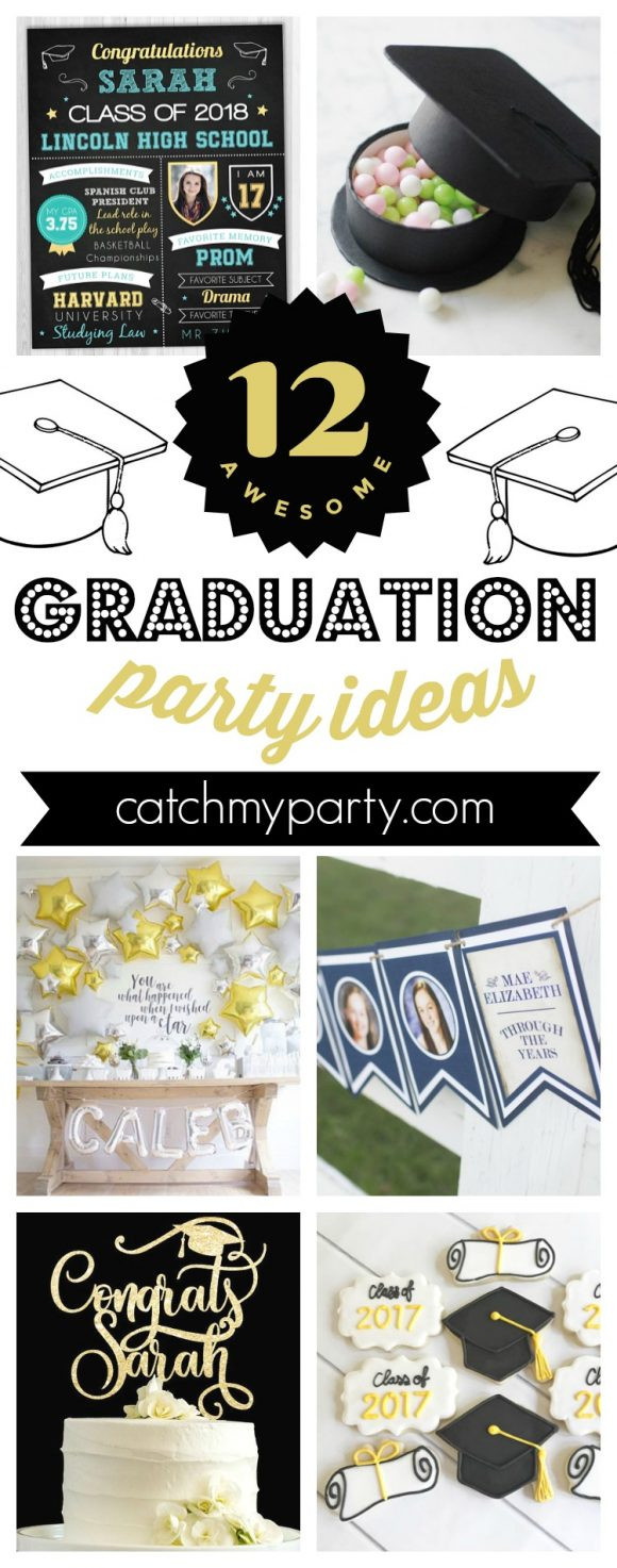 Awesome Graduation Party Ideas
 12 Awesome Graduation Party Supplies