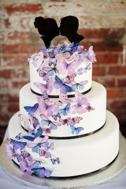 Awesome Wedding Cakes
 25 Awesome Wedding Cakes With Butterflies Weddingomania