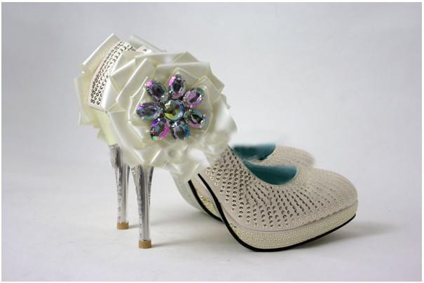 Awesome Wedding Shoes
 Unique Design Diamond Wedding Shoes Bridal Shoes