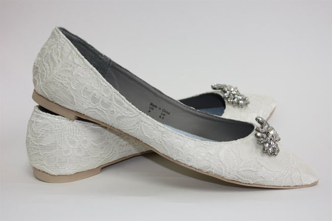 Awesome Wedding Shoes
 20 Fascinating Flat Wedding Shoes – SheIdeas
