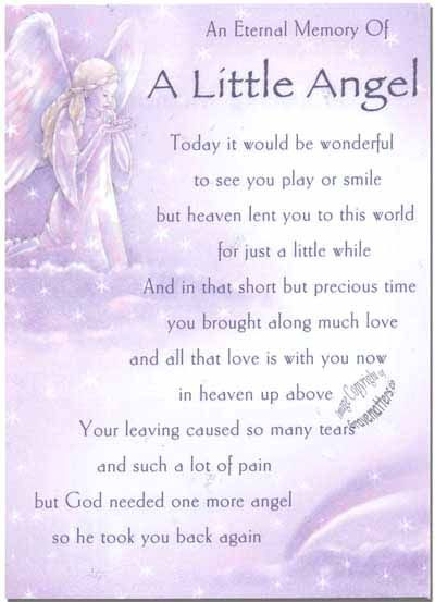 Baby Angel In Heaven Quotes
 Details about Grave Card Christmas Special Dad FREE