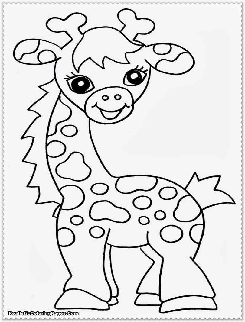 Baby Animal Coloring Pictures
 Baby Safari Coloring Pages