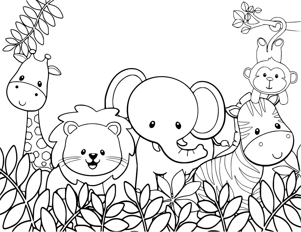 Baby Animal Coloring Pictures
 Cute And Latest Baby Coloring Pages