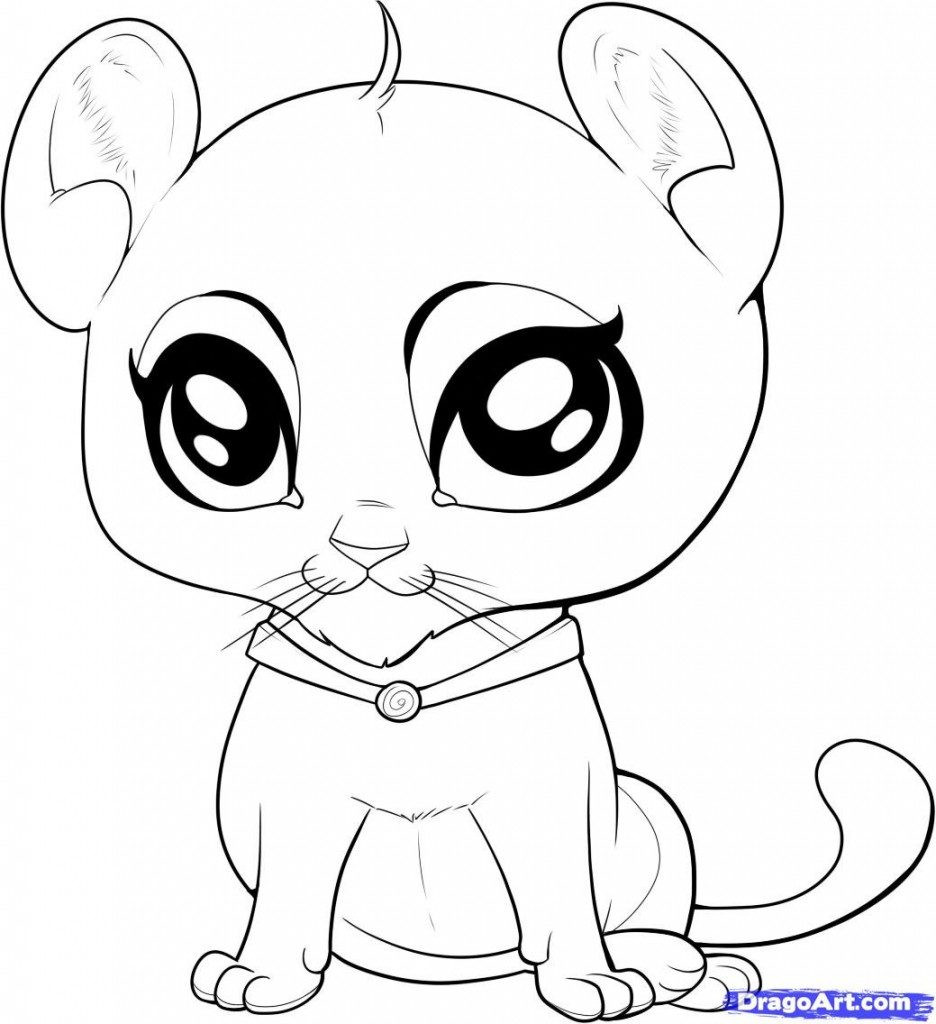 Baby Animal Coloring Pictures
 Coloring Pages Cute Coloring Animals Cute