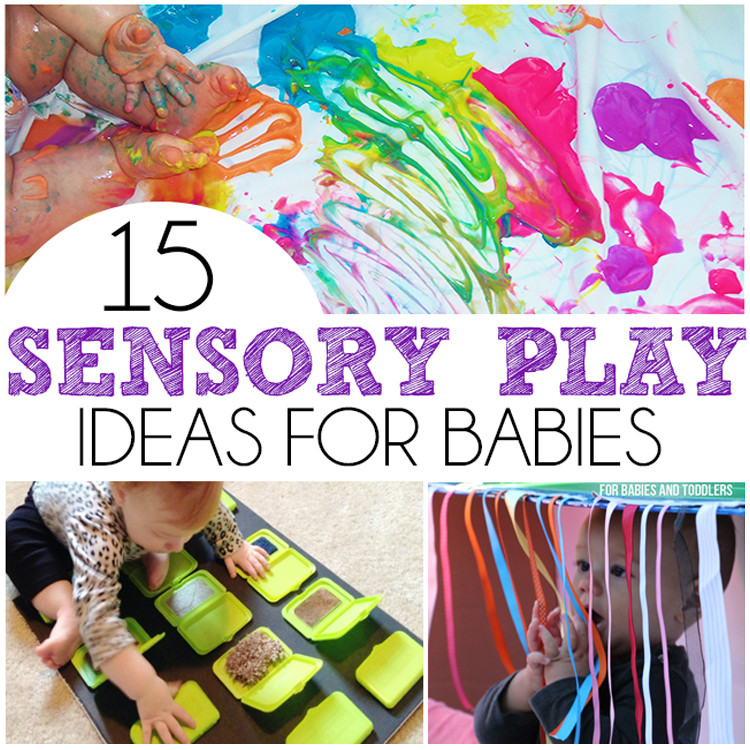 Baby Arts And Crafts
 15 Sensory Play Ideas For Babies I Heart Arts n Crafts