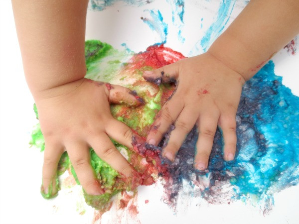 Baby Arts And Crafts
 Baby Paint Activities
