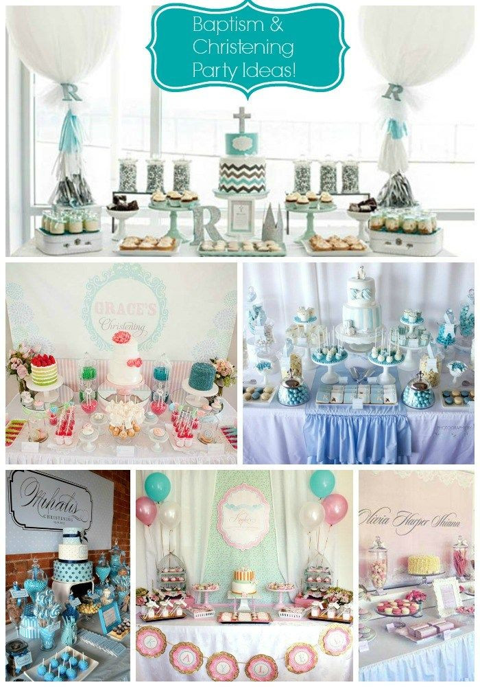 Baby Baptism Party
 Baptism And Christening Parties We Love