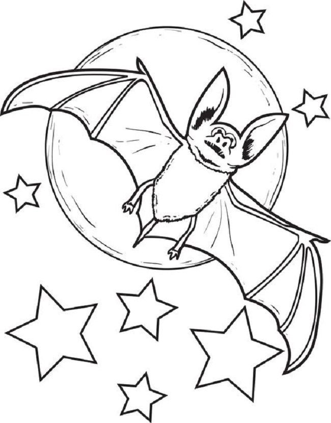 Baby Bat Coloring Pages
 baby bats coloring page coloringkids us