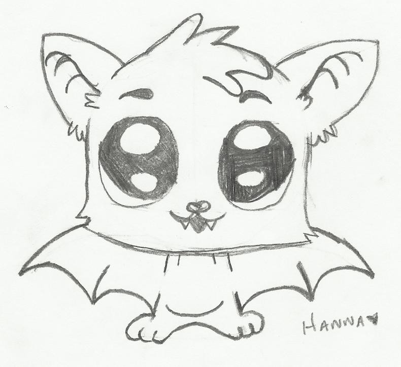 Baby Bat Coloring Pages
 Line Drawing A Bat at GetDrawings