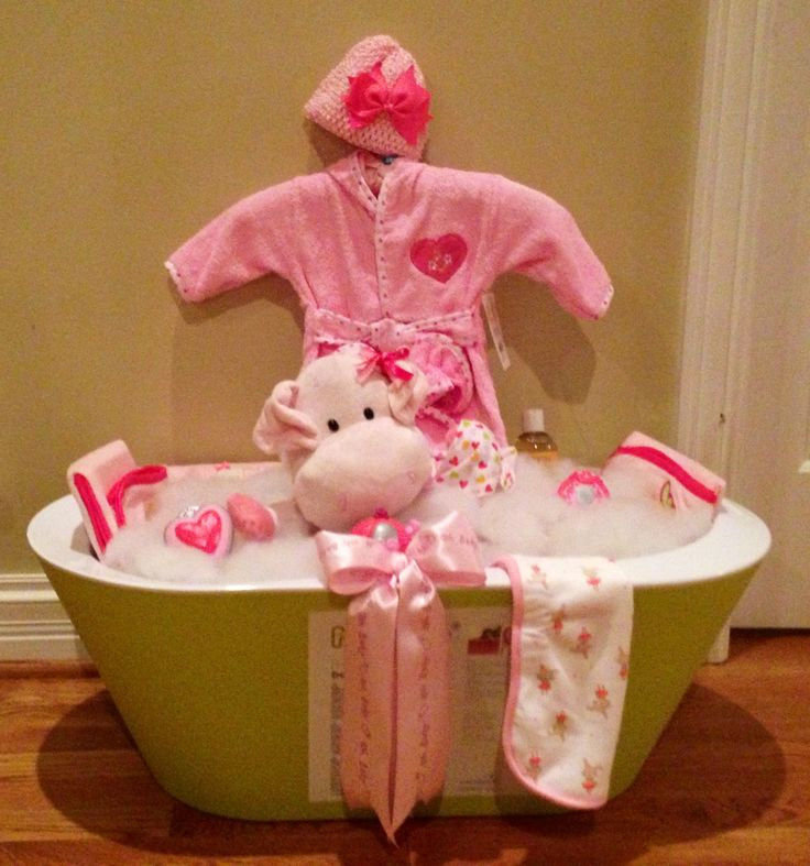 Baby Bath Gift Ideas
 Baby shower bath tub basket Gift Ideas