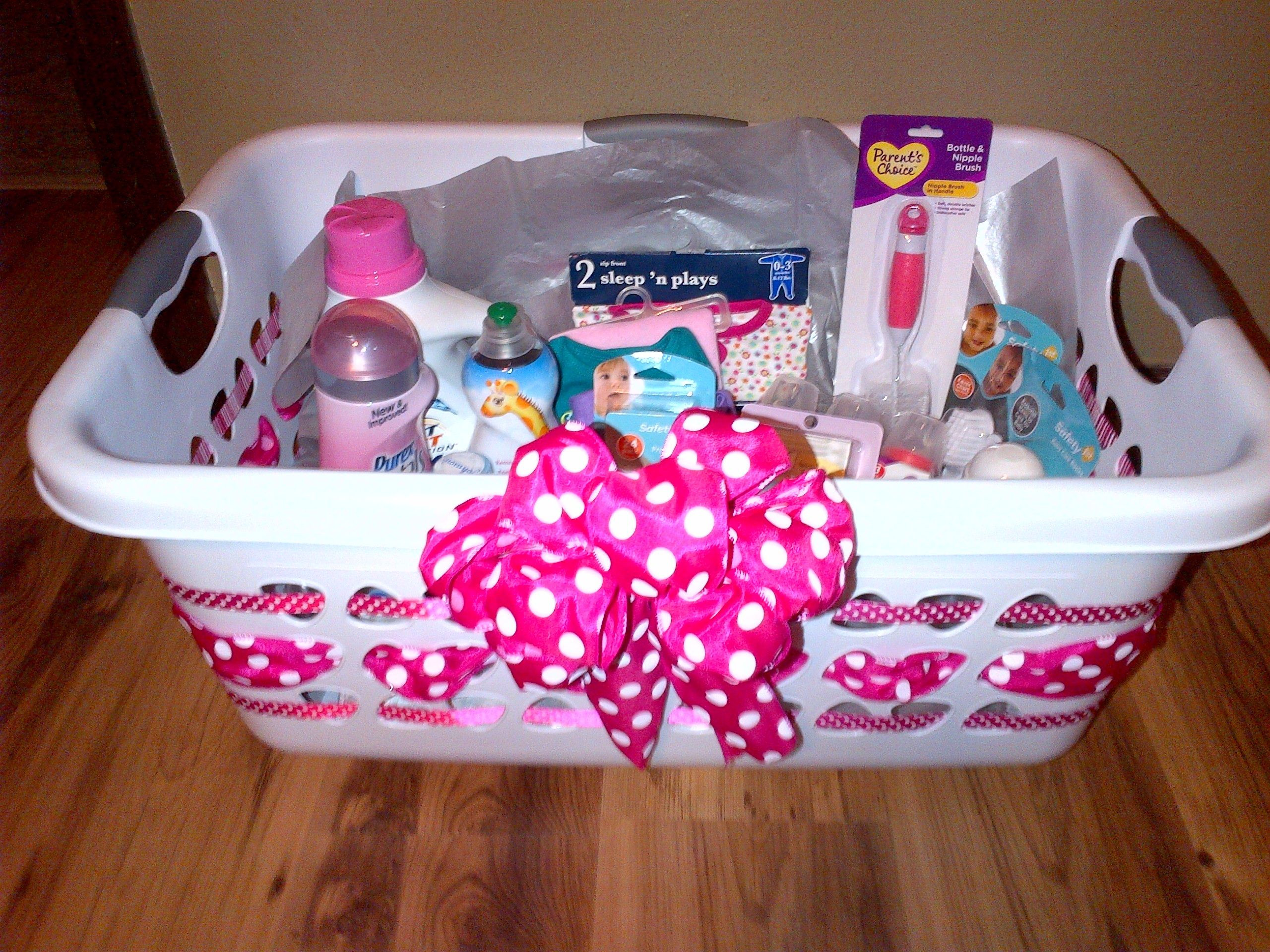 Baby Bath Gift Ideas
 Laundry basket baby ts
