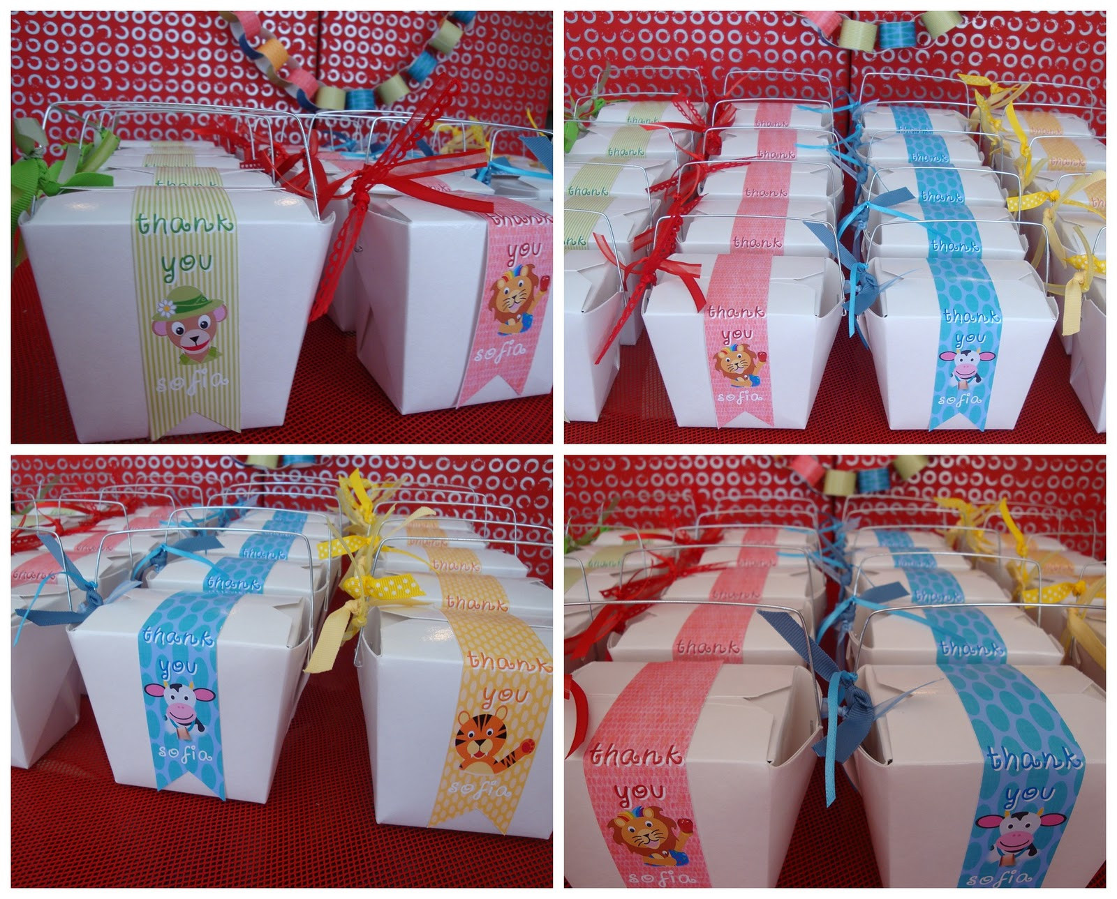 Baby Birthday Party Favors
 sweet bambinos First Birthday favors