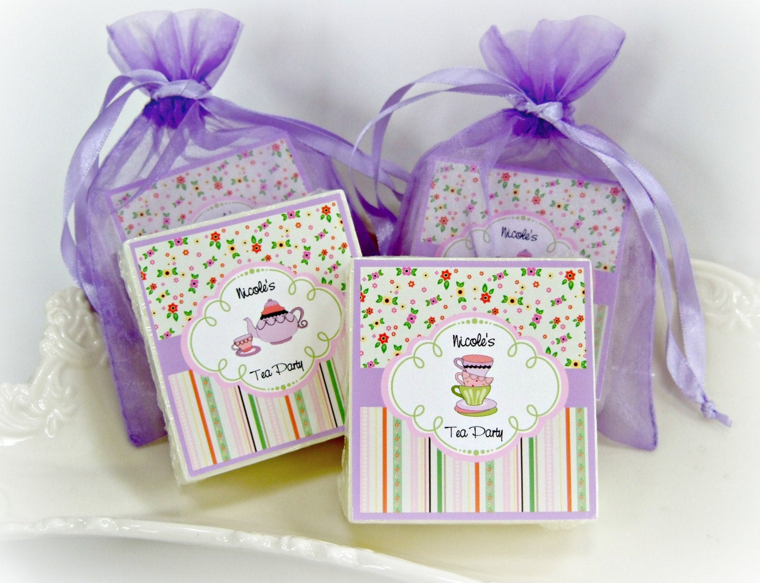 Baby Birthday Party Favors
 Tea Party Favors Birthday party favors baby shower favors