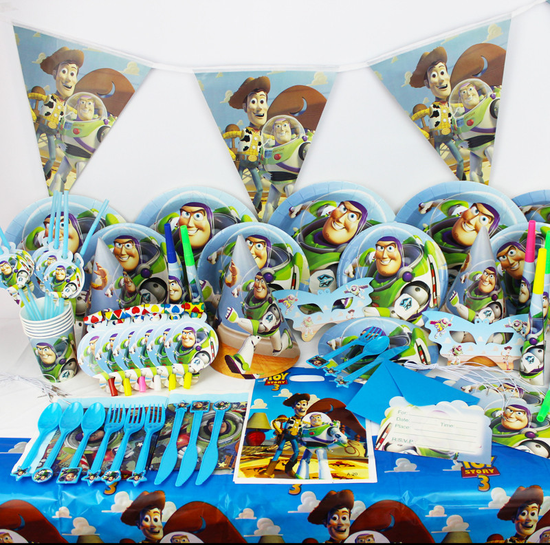 Baby Birthday Party Supplies
 78pcs 2015 Luxury Kids Birthday Party Decoration Set Toy