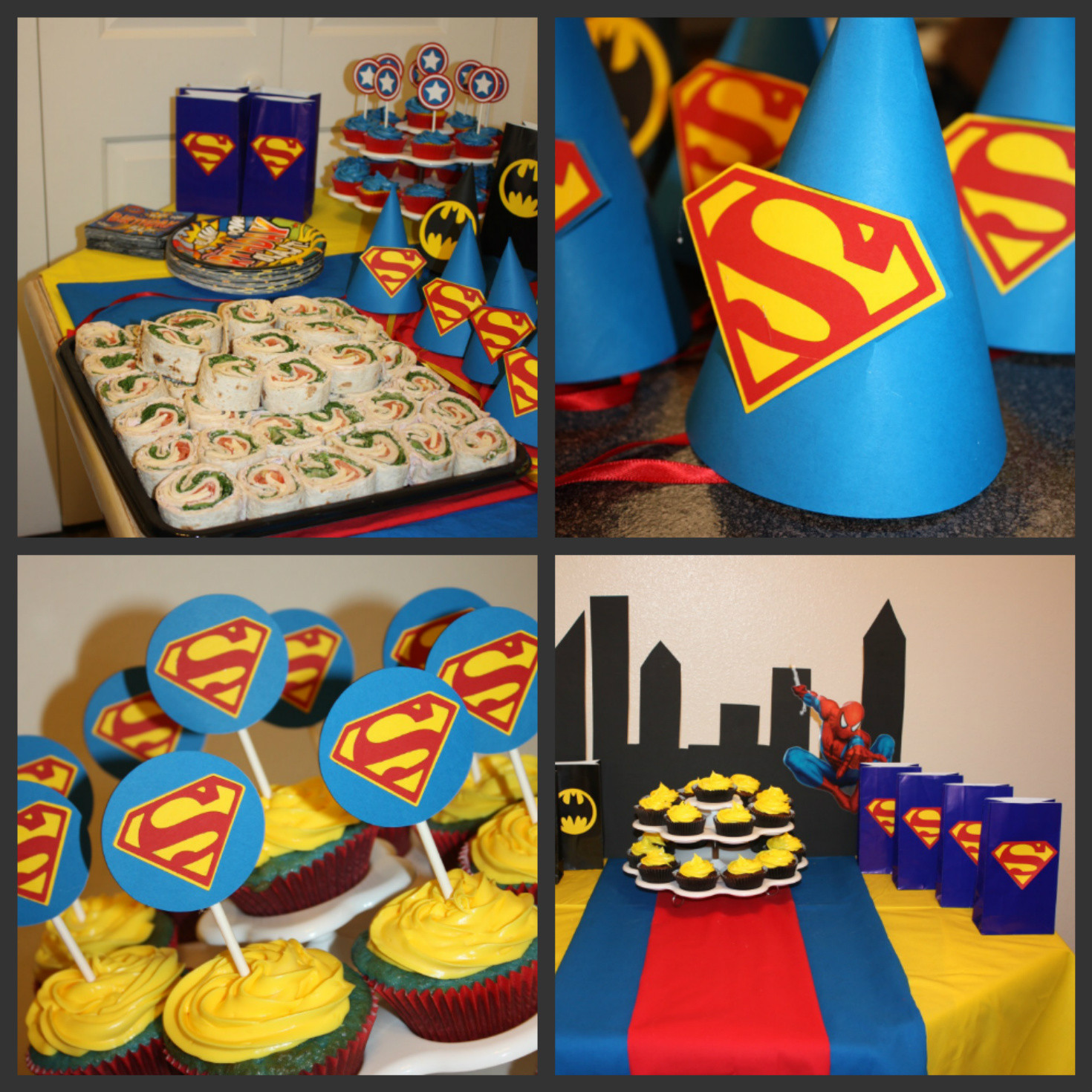 Baby Birthday Party Supplies
 Lilli s Baby Shower Creations Ethan s Super Hero Birthday