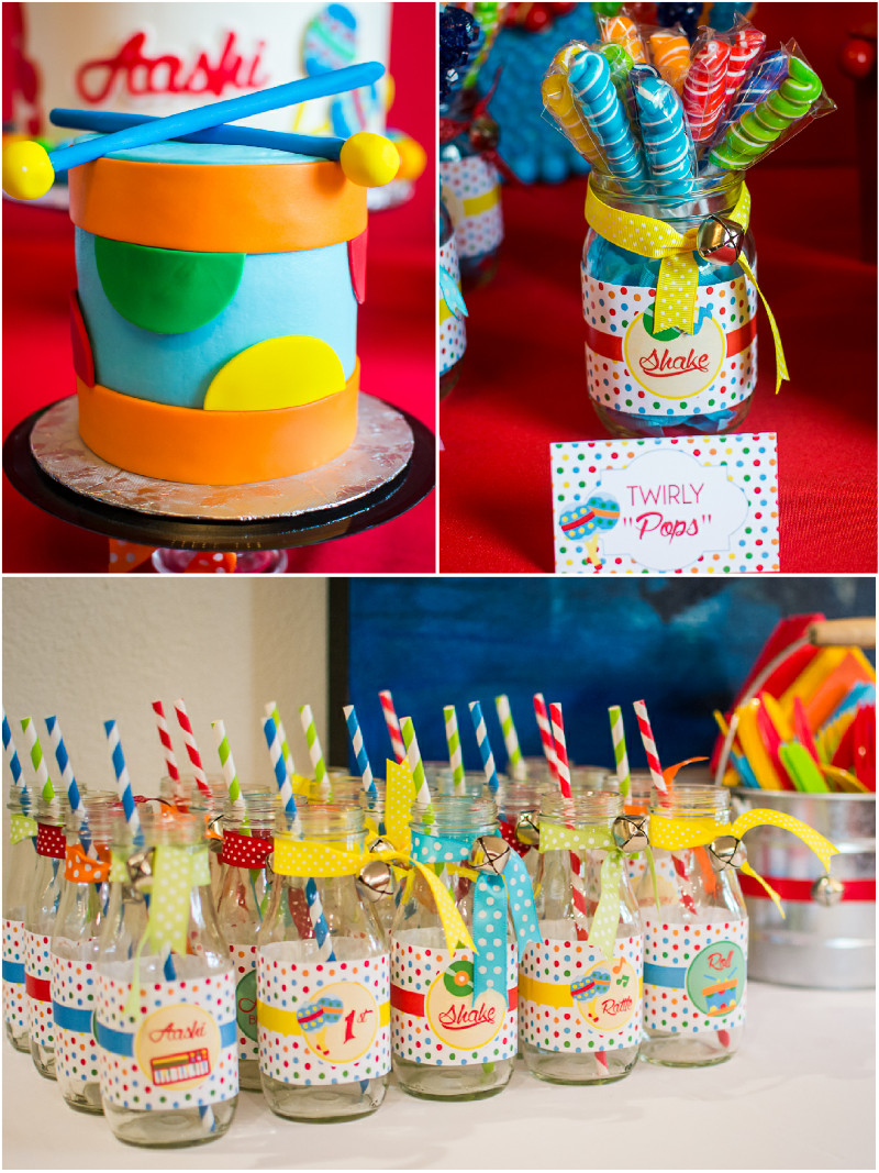 Baby Birthday Party Supplies
 Baby Jam Music Inspired 1st Birthday Party Party Ideas