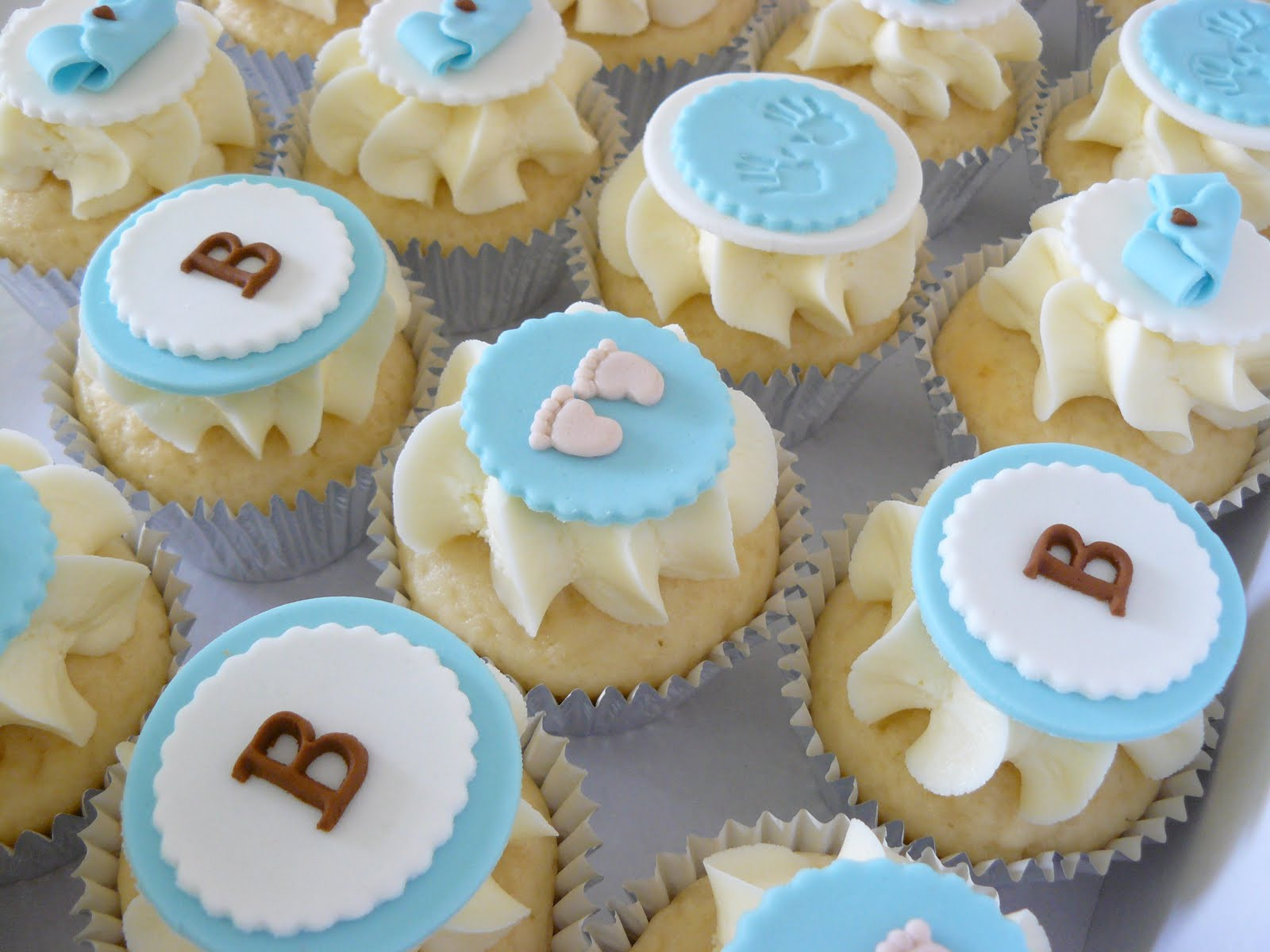 Baby Boy Cupcake Decorating Ideas
 70 Baby Shower Cakes and Cupcakes Ideas