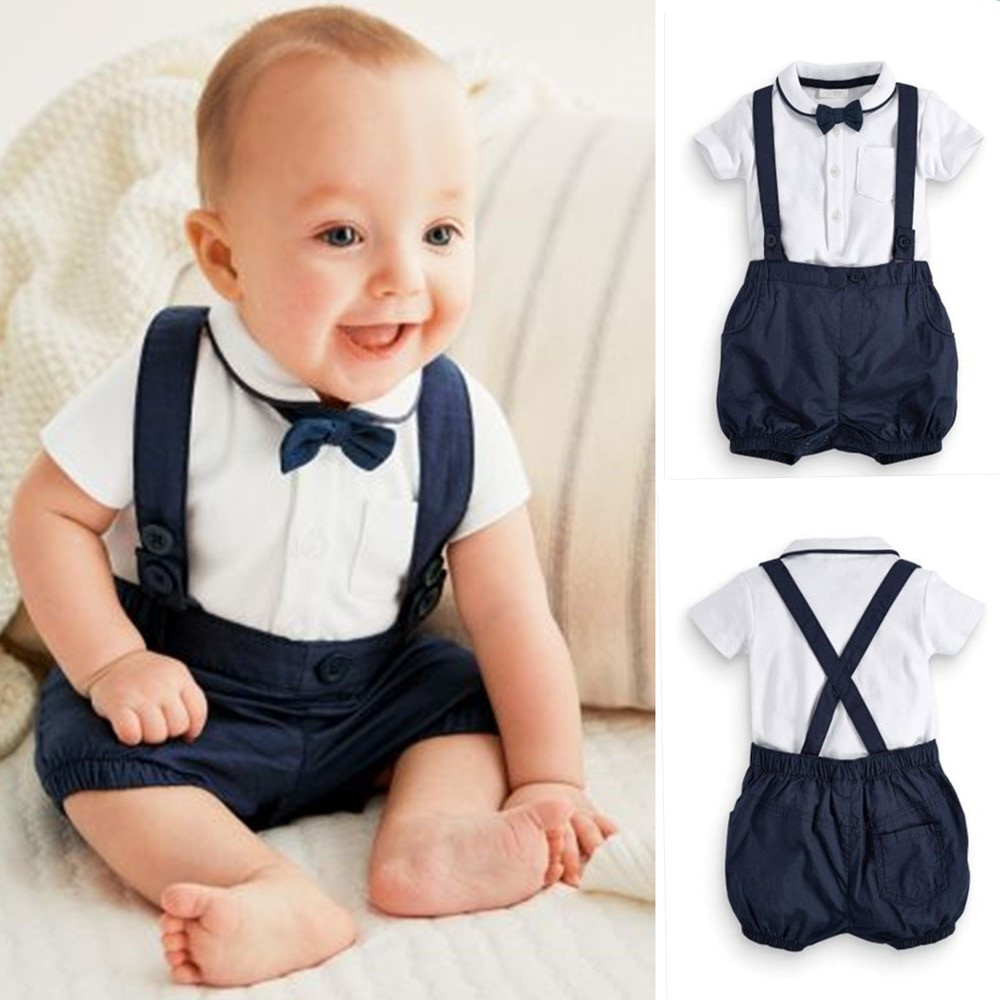 Baby Boy Fashion Clothes
 2018 summer fashion baby boy clothes gentleman short