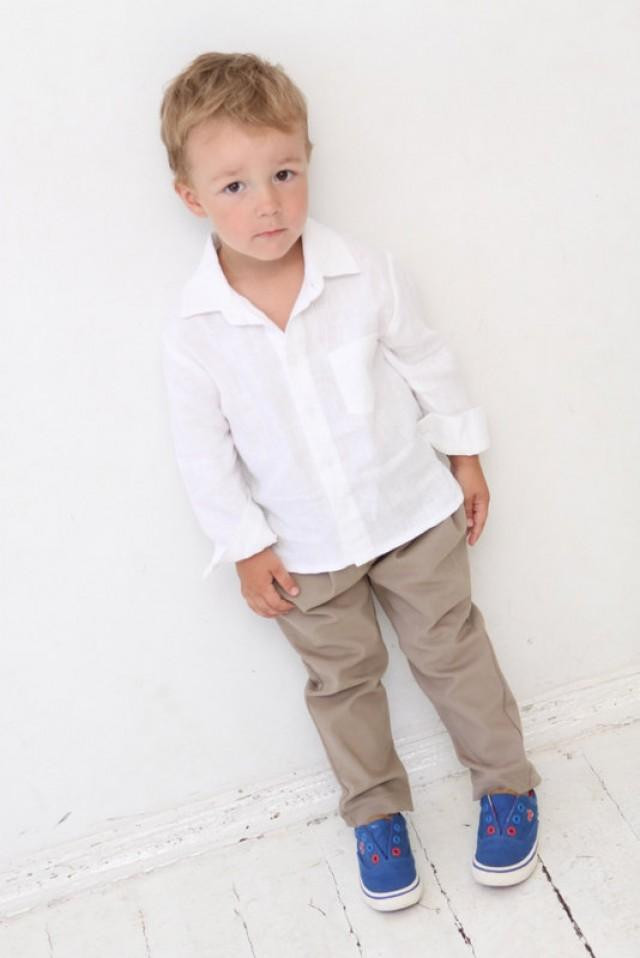 Baby Boys Party Clothes
 Baby Boy Dress Shirt Wedding Party 1st Birthday Baptism