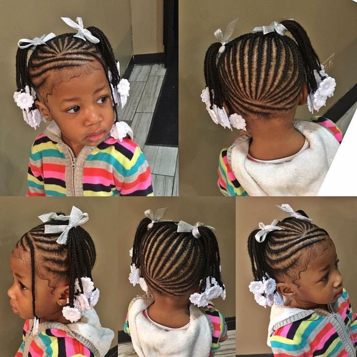 Baby Braids Hairstyle
 221 best images about Cornrows for kids on Pinterest