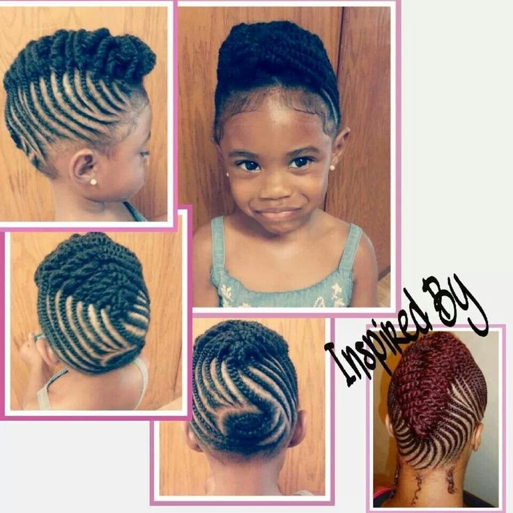 Baby Braids Hairstyle
 Braided baby mohawk to cute will have to change the