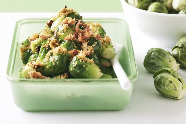 Baby Brussel Sprouts Recipes
 Baby Brussels Sprouts With Pancetta Crumbs And Hazelnuts