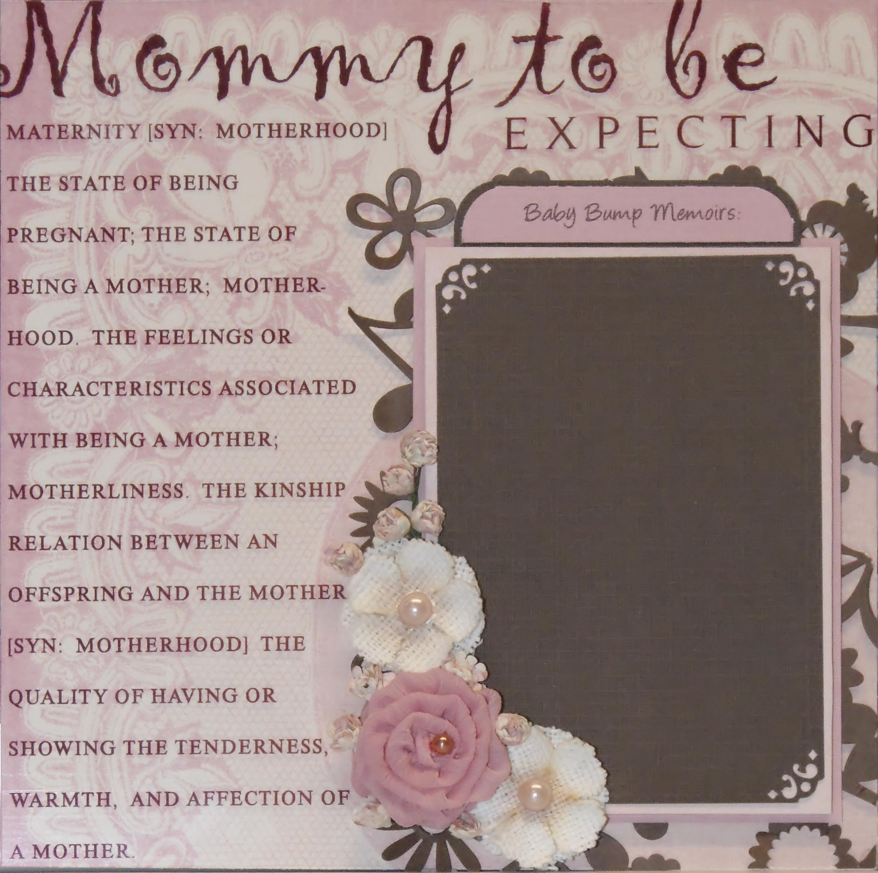 Baby Bump Quotes
 Layout MOMMY TO BE BABY BUMP MEMOIRS