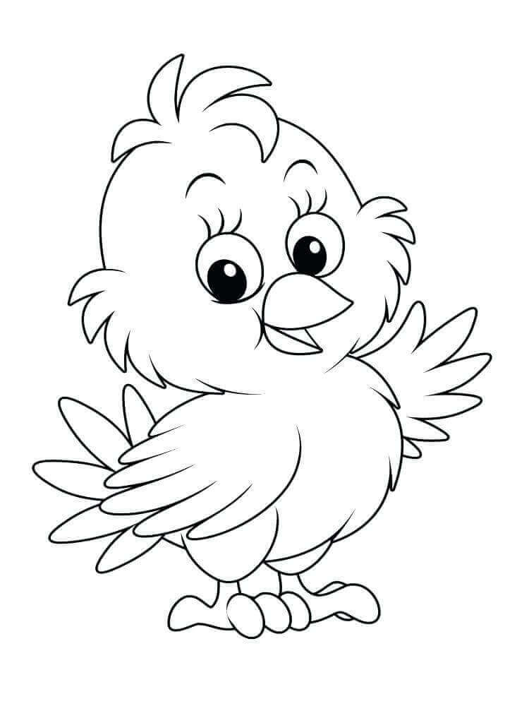 Baby Chicks Coloring Pages
 20 Free Easter Chick Coloring Pages Printable