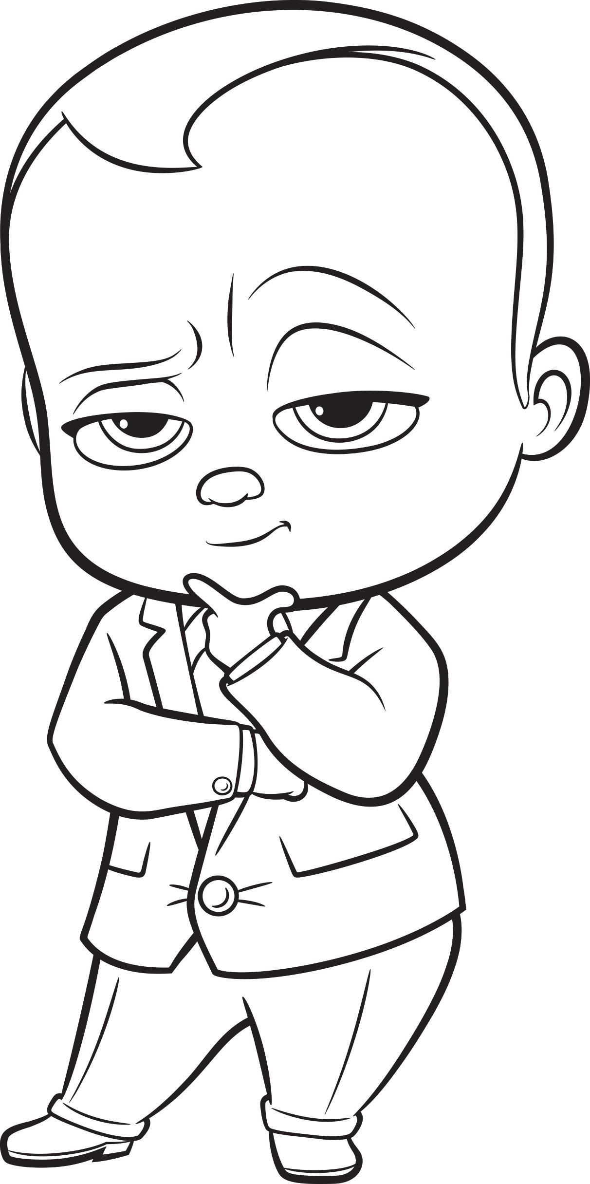 Baby Coloring Sheet
 Boss Baby Coloring Pages Best Coloring Pages For Kids