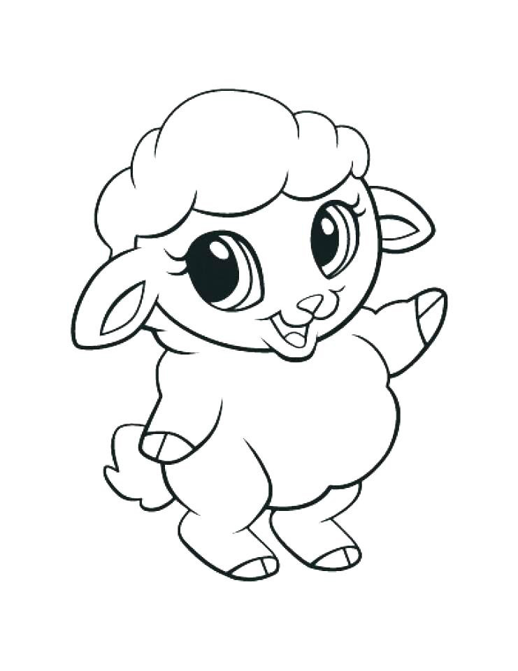 Baby Coloring Sheet
 Cute Animal Coloring Pages Best Coloring Pages For Kids