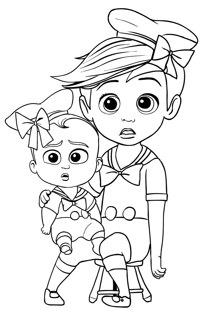 Baby Coloring Sheet
 Boss Baby Coloring Pages Best Coloring Pages For Kids