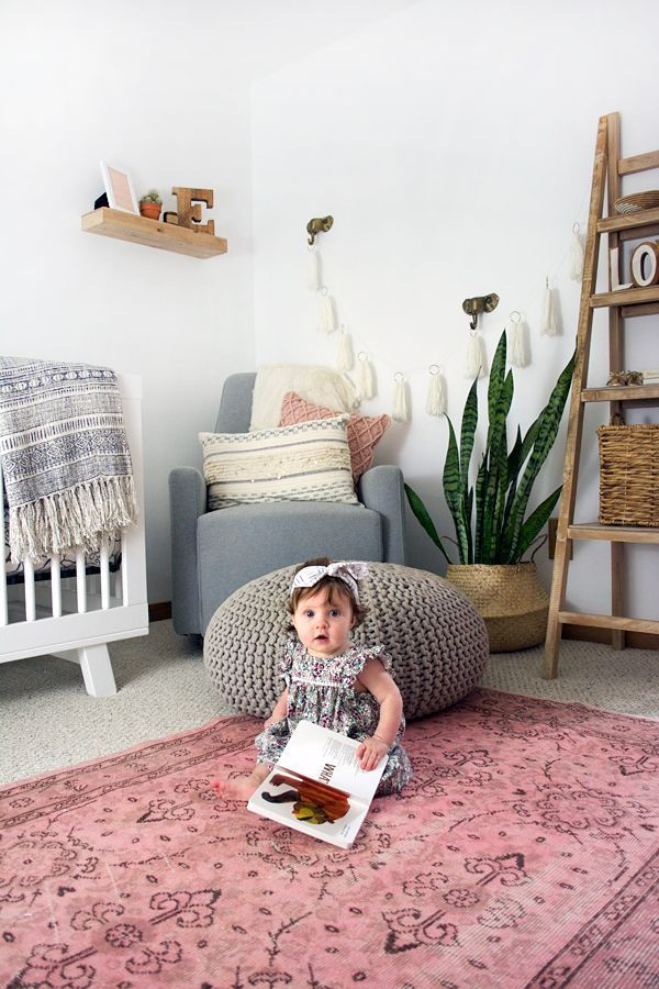 Baby Decor Room Ideas
 Boho Chic Girl s Nursery Reveal