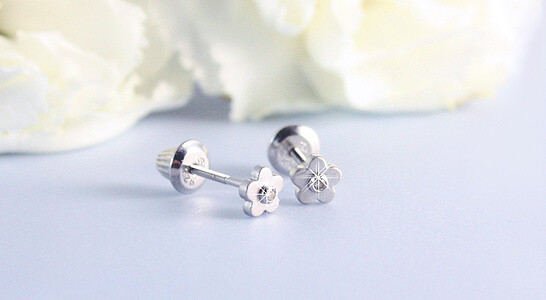 Baby Diamond Earrings
 Baby Diamond Earrings