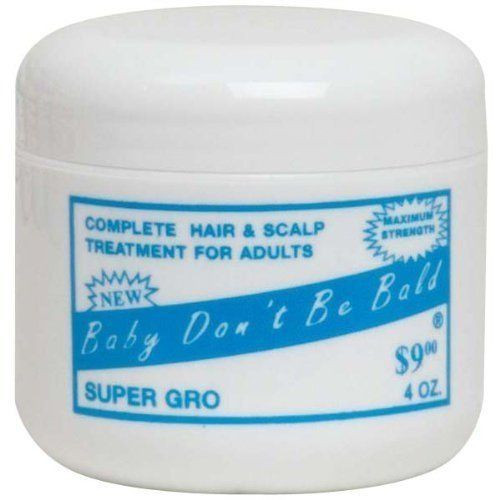Baby Don T Be Bald Hair Products
 Baby Don t Be Bald Super GRO 4 0z Super GRO 4 0z Pack of 8