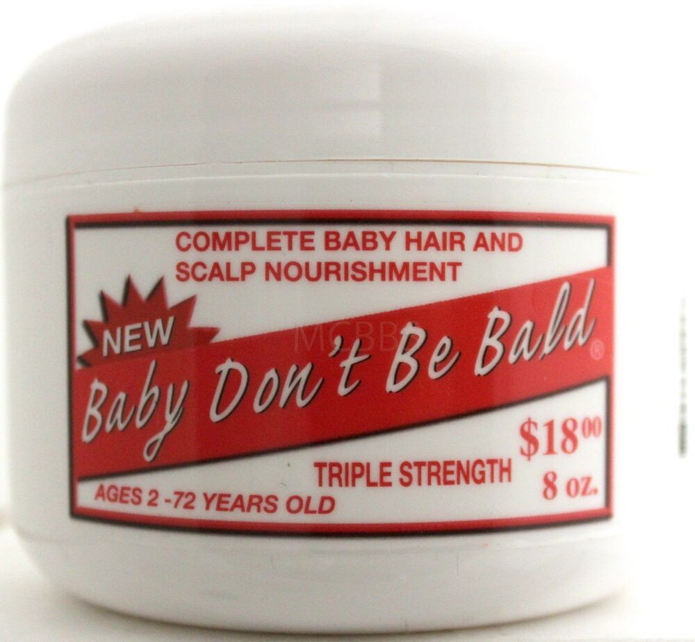 Baby Don T Be Bald Hair Products
 BABY DON T BE BALD HAIR & SCALP GROWTH NOURISHMENT TRIPLE