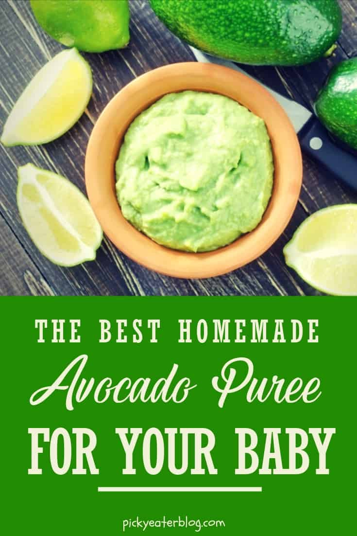 Baby Food Avocado Recipe
 Homemade Baby Food Recipes Avocado Puree The Picky Eater