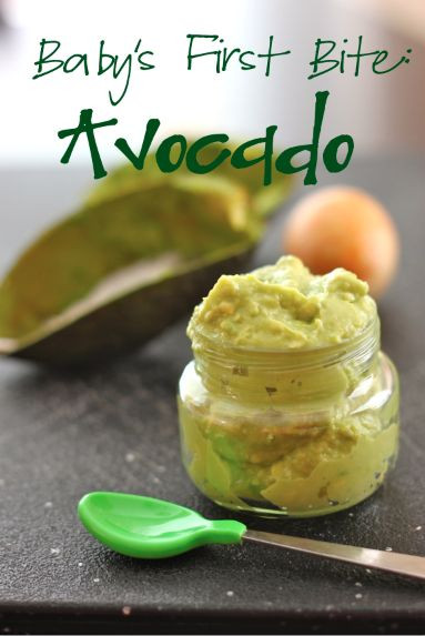 Baby Food Avocado Recipe
 Baby s First Bite Avocado