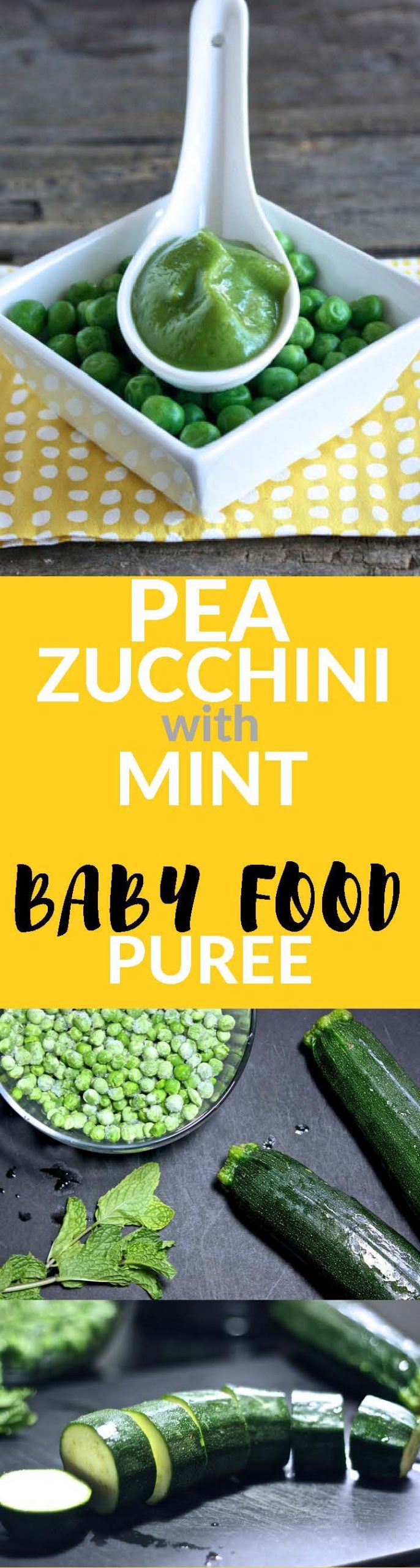 Baby Food Peas Recipe
 Pea Mint Baby Food Puree Recipe Baby FoodE