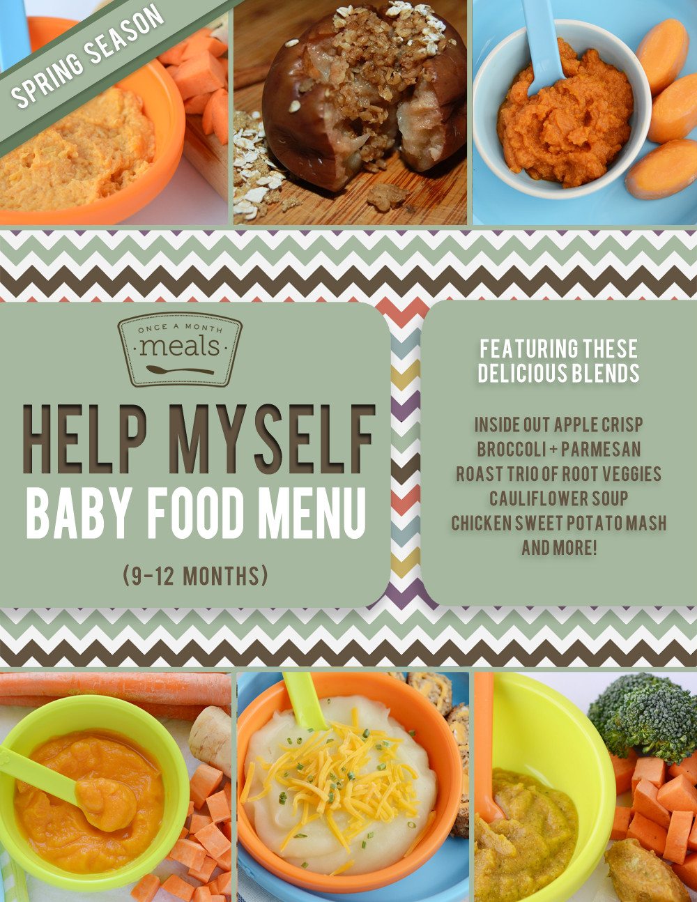 Baby Food Recipes 9 Month Old
 Baby Food 9 12 Months Spring Menu