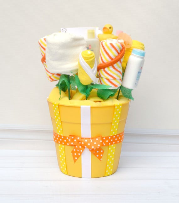 Baby Gender Reveal Gift Ideas
 Baby Gifts Neutral Baby Bath Gift Basket Gender Reveal